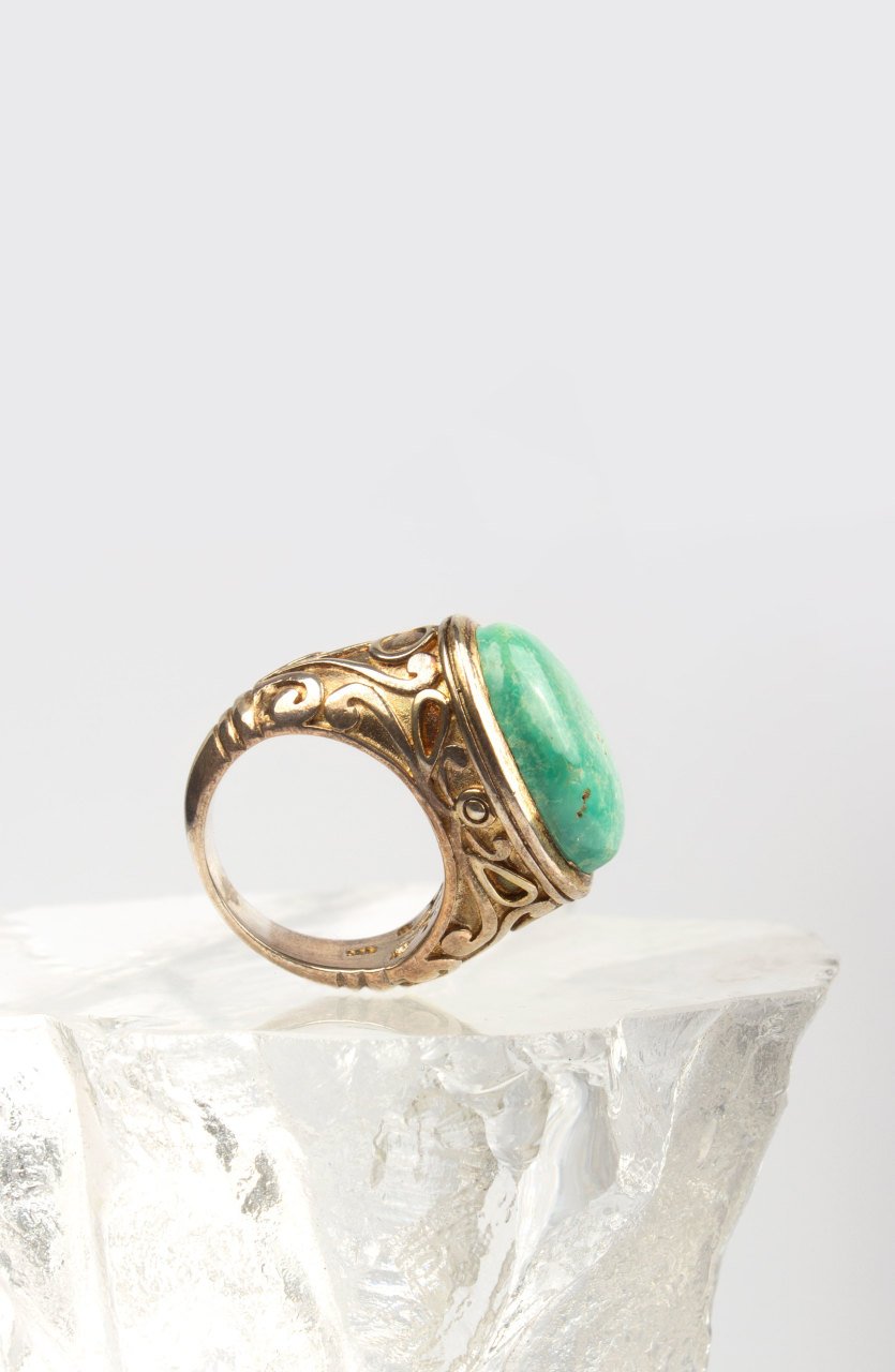 Turquoise Embellished Ring