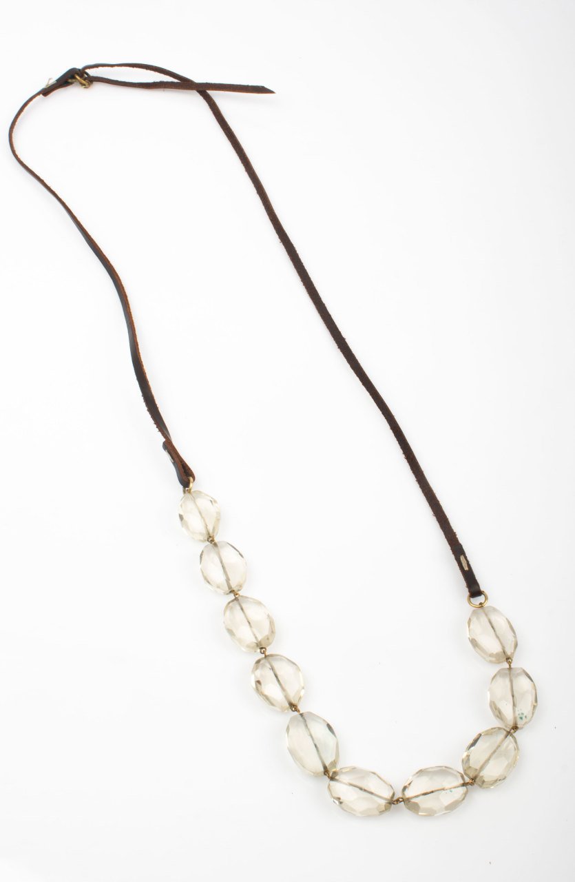 Necklace with Crystal Beads