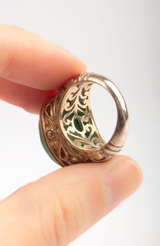 Turquoise Embellished Ring