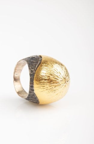 Gold Dome Ring
