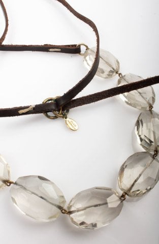 Necklace with Crystal Beads