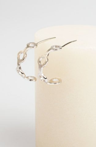 Holy Holes Earring / Silver