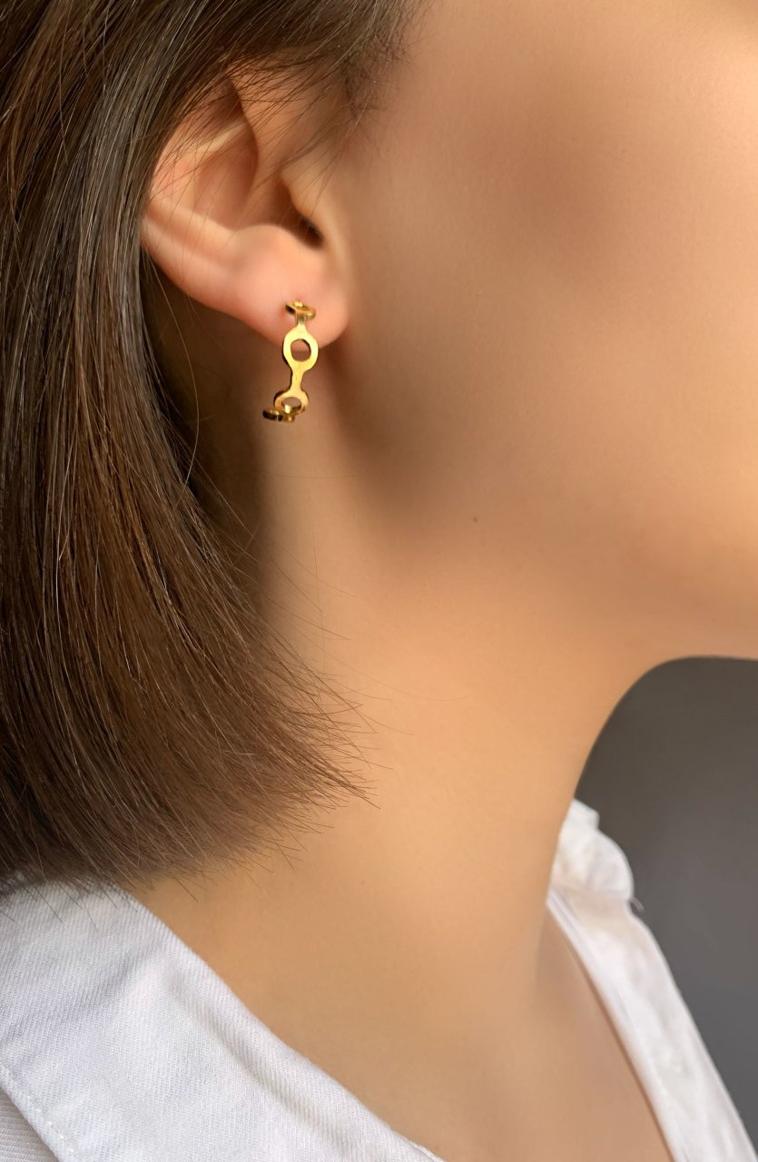 Holy Holes Earring / Yellow