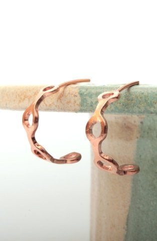 Holy Holes Earring / Rose