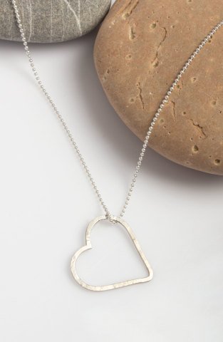 Empty Heart Charm