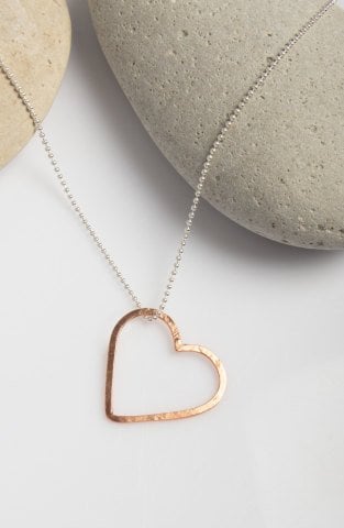 İçi Boş Kalp Charm