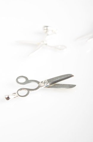 Scissors Charm