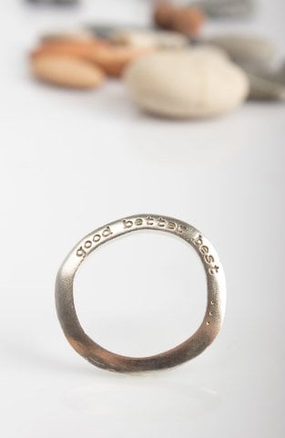 Good Silver Charm Ring