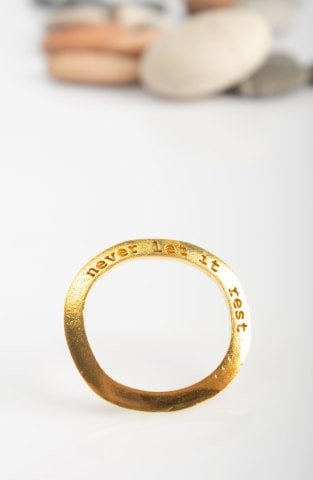 Good Silver Charm Ring