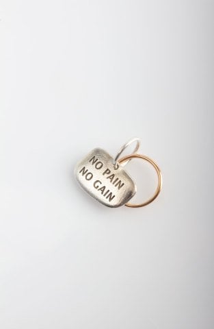 No Pain No Gain Charm