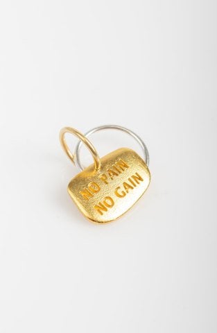 No Pain No Gain Charm