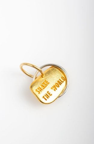 Shake The World Charm