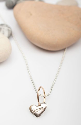 Hope / Heart Charm