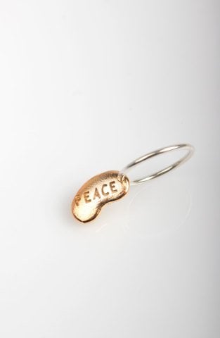 Peace / Luck Bean Charm