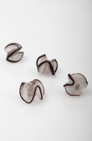Zig Zag Glass Bead
