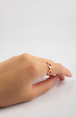 Holy Holes Ring / Rose